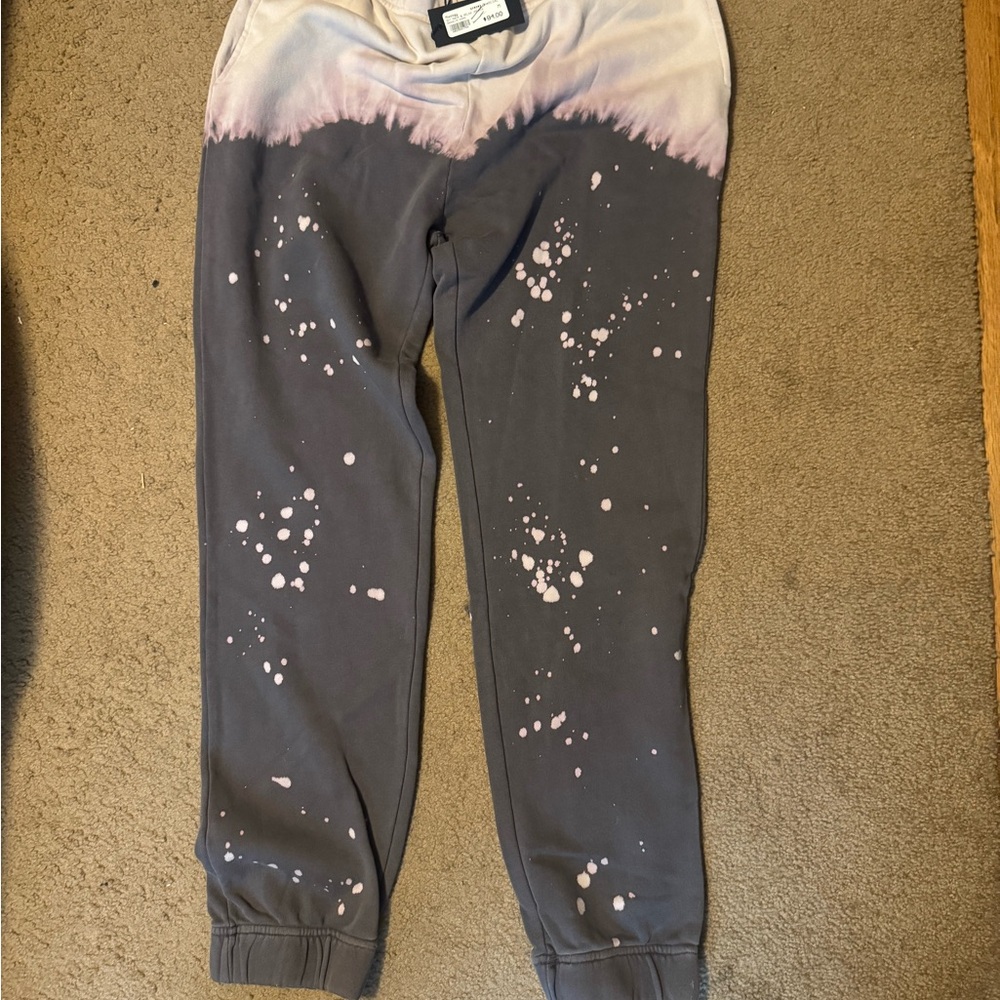Stylish Gray and Pink Women’s Joggers